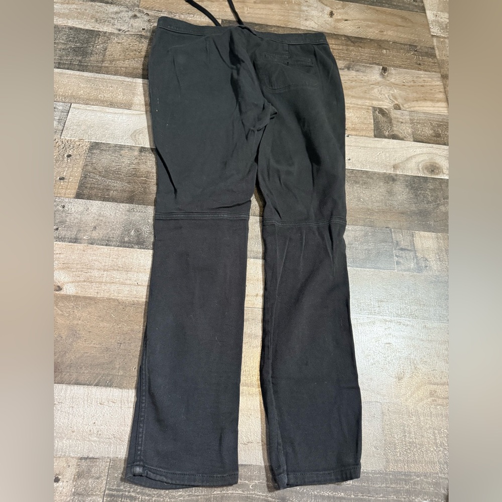 James Perse Women’s Black Drawstring Jogger Pants Size 2 Cotton Modal Casual‎ - Picture 6 of 9